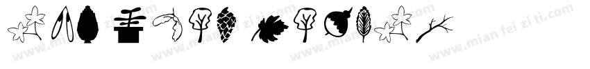 the wild plant字体转换
